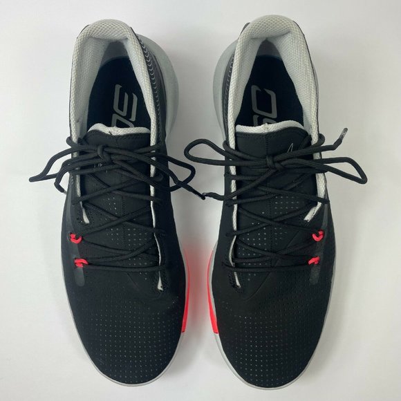 Under Armour UA SC 3ZERO III Steph Curry Men's Size 11.5 Basketball Shoes Black - Picture 4 of 8